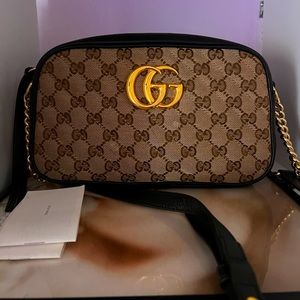 GG With Marmot Shoulder Bag